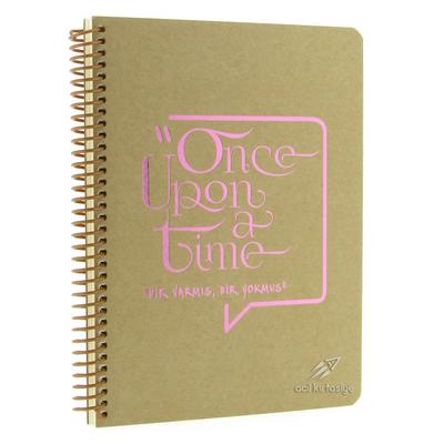 Keskin Color Funky Sp Defter A5 100 Çizgili Once Upon A Time