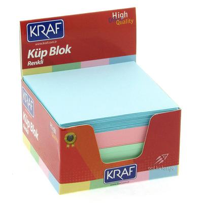 Kraf 117G Renkli Küp Blok Kağıt