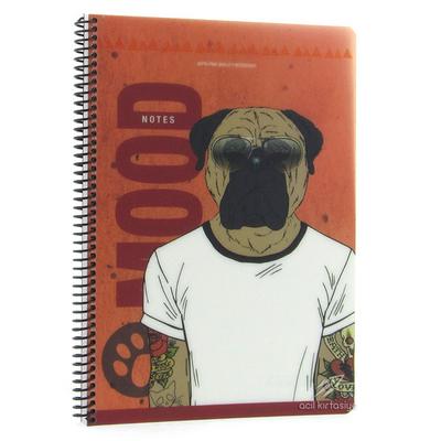 Gıpta Mood Pp Sp Defter A4 80 Yp Kareli Rose