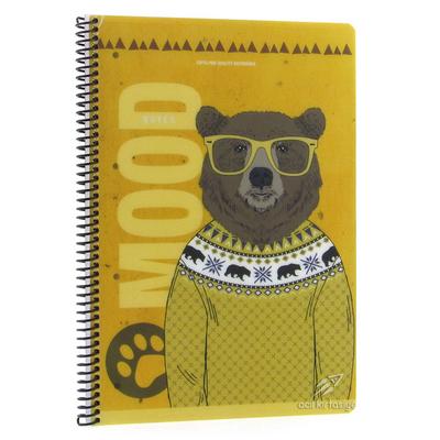 Gıpta Mood Pp Sp Defter A4 80 Yp Çizgili Bear