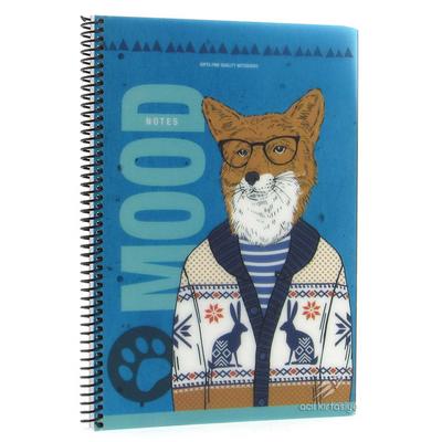 Gıpta Mood Pp Sp Defter A4 80 Yp Çizgili Blue