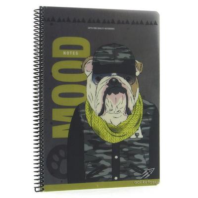 Gıpta Mood Pp Sp Defter A4 80 Yp Çizgili Black