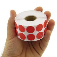 Tanex Nokta Etiketi 20Mm 2500'Lü Kırmızı