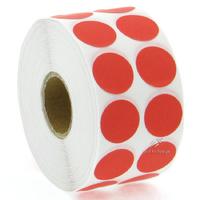 Tanex Nokta Etiketi 20Mm 2500'Lü Kırmızı