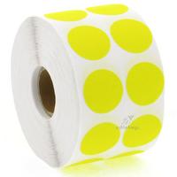 Tanex Nokta Etiketi 25Mm 2500'Lü Sarı