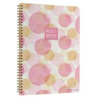 Keskin Color Neat Notes Bubbles Sp Defter 20X28 100 Yp Çizgili Pembe