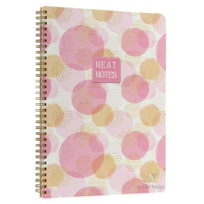 Keskin Color Neat Notes Bubbles Sp Defter 20X28 100 Yp Çizgili Pembe
