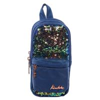 Kaukko Magical Junior Bag Kalem Çantası K2205 Pullu Lacivert