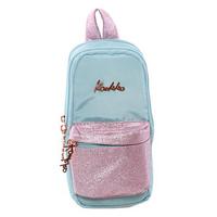 Kaukko Shine Junior Bag Kalem Çantası K2198 Simli Oceon