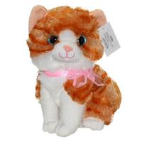 Peluş Kedi Acr-080 Sesli 30Cm Sarman