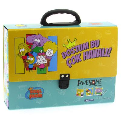 Kral Şakir Kulplu Kutu Klasör 25X35cm