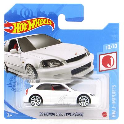 Hot Wheels 2021 J-Imports 10/10 99 Honda Civic Type R (Ek9)