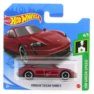 Hot Wheels 2021 Hw Green Speed 4/5 Porsche Taycan Turbo S