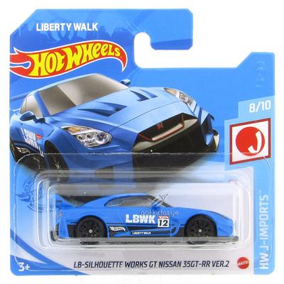 Hot Wheels 2021 Hw J-Imports 8/10 Lb-Silhouette Works Gt Nissan 35Gt-Rr Ver2