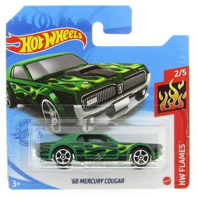 Hot Wheels 2021 Flames 2/5 68 Mercury Cougar