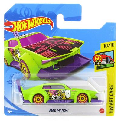 Hot Wheels 2021 Hw Art Cars 10/10 Mad Manga
