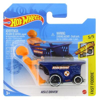 Hot Wheels 2021 Fast Foodie 5/5 Aisle Driver Mavi