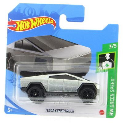 Hot Wheels 2021 Hw Green Speed 3/5 Tesla Cybertruck