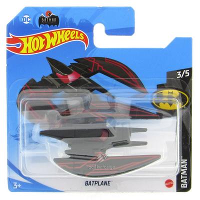 Hot Wheels 2021 Batman 3/5 Batplane Siyah