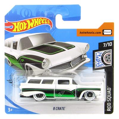 Hot Wheels 2020 Rod Squad 7/10 8 Crate Yeşil