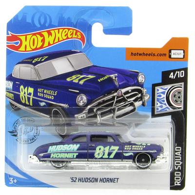 Hot Wheels 2020 Rod Squad 4/10 52 Hudson Hornet Mavi
