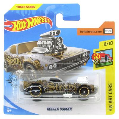 Hot Wheels 2020 Art Cars 8/10 Rodger Dodger Gri