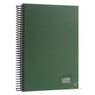 Mikro Sert Kapak Sp Defter 17X24cm 120 Yp Çizgili Cool Metallic Yeşil