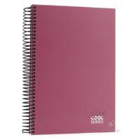 Mikro Sert Kapak Sp Defter 17X24cm 120 Yp Çizgili Cool Metallic Pembe