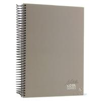 Mikro Sert Kapak Sp Defter 17X24cm 120 Yp Kareli Cool Metallic Gri