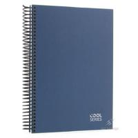Mikro Sert Kapak Sp Defter 17X24cm 120 Yp Kareli Cool Metallic Koyu Mavi