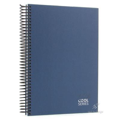 Mikro Sert Kapak Sp Defter 17X24cm 120 Yp Kareli Cool Metallic Koyu Mavi