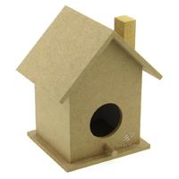 Ahşap Mdf Obje Kuş Yuvası Büyük Boy