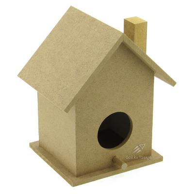 Ahşap Mdf Obje Kuş Yuvası Büyük Boy