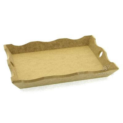 Ahşap Mdf Obje Tepsi Küçük Boy