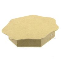 Ahşap Mdf Obje Takı Kutusu İstiridye