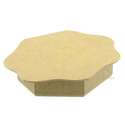 Ahşap Mdf Obje Takı Kutusu İstiridye