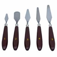 Çelik Spatül Spatula 5'Li Set