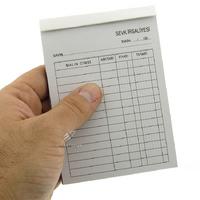 Ulaş Sevk İrsaliyesi 1/50 Otocopili 2 Nüsha Küçük Boy (1 Asıl 1 Kopya)