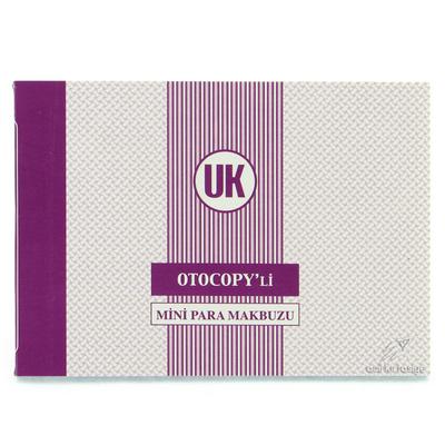 Ulaş Para Makbuzu Mini 1/50 Otocopili 2 Nüsha (1 Asıl 1 Kopya)