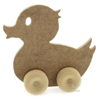 Magic Art Ahşap Mdf Obje Oy00 Oyuncak Ördek