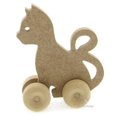 Magic Art Ahşap Mdf Obje Oy00 Oyuncak Kedi