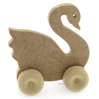 Magic Art Ahşap Mdf Obje Oy00 Oyuncak Kuğu