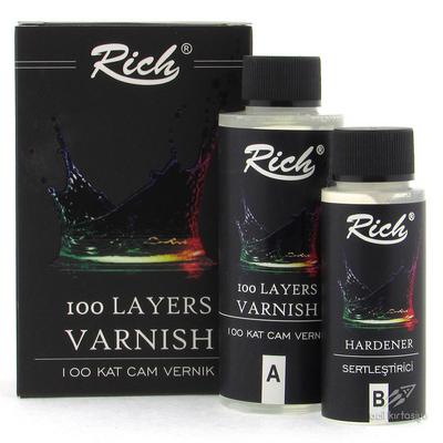 Rich 100 Kat Cam Vernik Set 180Cc