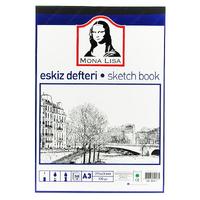 Mona Lisa Eskiz Defteri 120Gr A3 Boy 50 Yaprak