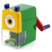 Faber-Castell 1822 Kollu Kalemtraş Yeşil