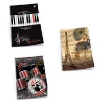 Jazz Karton Kapaklı Spiralli Müzik Defteri A4 Büyük Boy 30 Yaprak