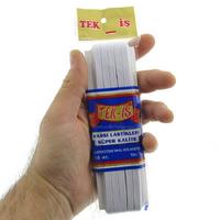 Yassı Bebe Lastik No:1 6Mmx10 Metre