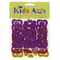Kids Arts Şekilli Eva Simli My-50254 Kalp 3'Lü Set