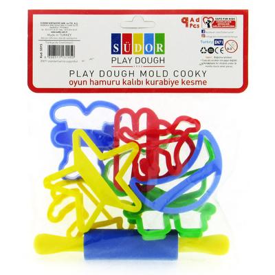 Südor So15 Oyun Hamuru Kalıbı Kurabiye Kesme 9 Parça