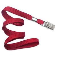 Kraf Kart Askı İpi Klipsli Kırmızı